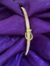 Love Buckle CZ Hinge Bracelet | Gold Plated Stainless Steel | Light Years