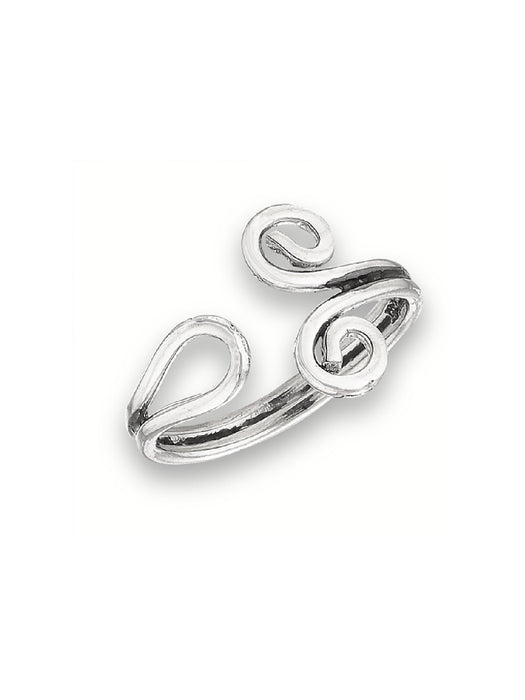 Double Coil Toe Ring