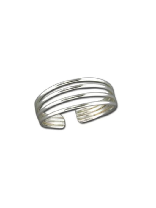 Four Band Toe Ring