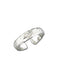 Wide Engraved Floral Toe Ring | Sterling Silver | Light Years Jewelry