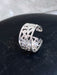 Cutout Floral Ear Cuff | Sterling Silver USA | Light Years Jewelry