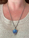 Octopus Mosaic Shield Necklace | Stainless Steel Pendant Chain | Light Years