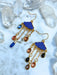 Rainy Days Cloud Drop Dangles | Gold Fashion Earrings | Light Years
