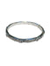 Flowers & Swirls Stretch Bangle Bracelet | Silver Fashion | Light Years
