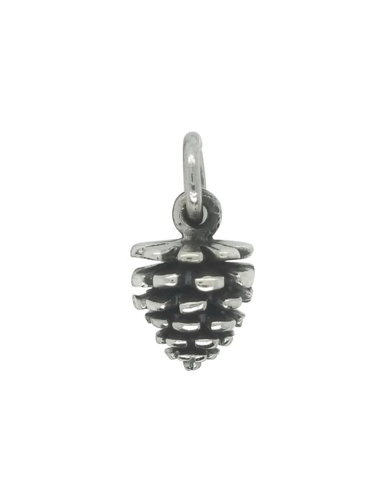 Pinecone Pendant | Sterling Silver Pendant Charm | Light Years Jewelry