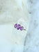Triple Cut Amethyst Ring | Sterling Silver Size 5 6 7 8 9 10 | Light Years