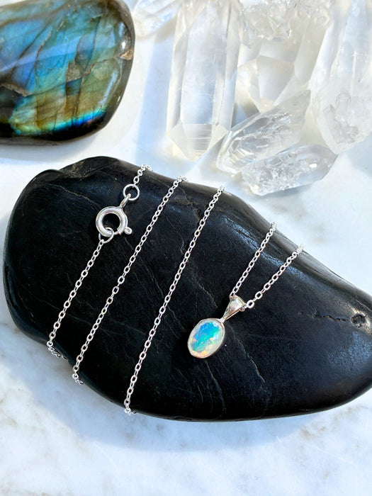 Ethiopian Opal Necklace