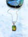 Ammolite Pendant | Sterling Silver Pendant Necklace | Light Years