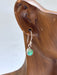 Ethiopian Opal Cabochon Dangles | Sterling Silver Earrings | Light Years