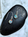 Ethiopian Opal Cabochon Dangles | Sterling Silver Earrings | Light Years