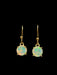 Faceted Ethiopian Opal Dangles | 14kt Gold Vermeil Earrings | Light Years