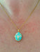 Enamel Daisy Locket | Gold Fashion Chain Pendant Necklace | Light Years