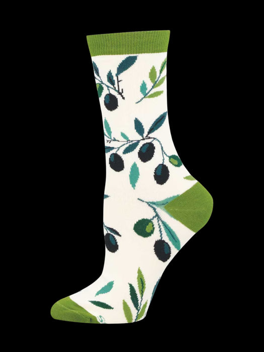 Olive Branch Bamboo Socks | Gifts and Accessories | Light Years Jewelry