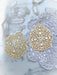 Moroccan Filigree Statement Earrings | 14kt Gold Filled Dangles | Light Years Jewelry