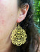 Moroccan Filigree Statement Earrings | 14kt Gold Filled Dangles | Light Years Jewelry