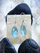 Crystal Briolette Drop Earrings | Sterling Silver Dangles | Light Years