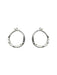 Handmade Hammered Hoops | Sterling Silver Earring | Light Years Jewelry
