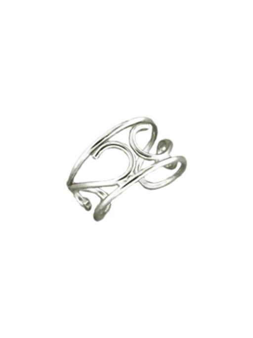 Swirled Ear Cuff | 14kt Gold Filled Sterling Silver | Light Years Jewelry