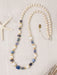 Seaside Collage Beaded Necklace | Gold Filled Handmade | Light Years