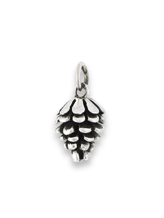 Pinecone Pendant | Sterling Silver Pendant Charm | Light Years Jewelry