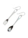 Let's Eat! Dangles | Sterling Silver Statement Earrings | Light Years