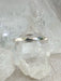 Hammered Band Ring | Sterling Silver Size 3 4 5 6 7 8 9 10 11 | Light Years Jewelry