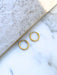 Hinged Huggie Hoops | Silver Gold Plated Earrings | Light Years Jewelry