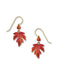 Fall Maple Leaf Dangles Sienna Sky | Gold Filled Earrings | Light Years