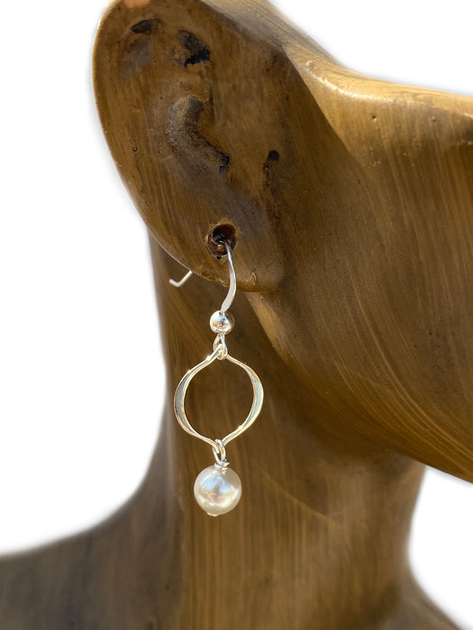 Arabesque Drop Dangle Earrings | Sterling Silver Swarovski | Light Years 