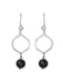 Arabesque Drop Dangle Earrings | Sterling Silver Swarovski | Light Years 