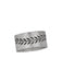 Etched Vine Band | Sterling Silver Wide Ring Size 6 7 8 9 | Light Years