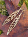 Long Fern Leaf Dangles | 14k Gold Filled Earrings | Light Years Jewelry
