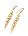 Long Fern Leaf Dangles | 14k Gold Filled Earrings | Light Years Jewelry