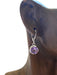 Faceted Amethyst Dangles | Sterling Silver Earrings | Light Years Jewelry