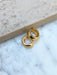9mm Small Huggie Hoops | Gold Plated Earrings | Light Years Jewelry 