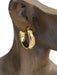 CZ Star Pincatch Hoops | Gold Plated Fashion Earrings | Light Years