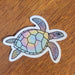 Tie Dye Sea Turtle Sticker | Gifts and Decor | Light Years Jewelry