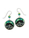 Aurora Borealis Dangles Adajio | Sterling Silver Mountain | Light Years