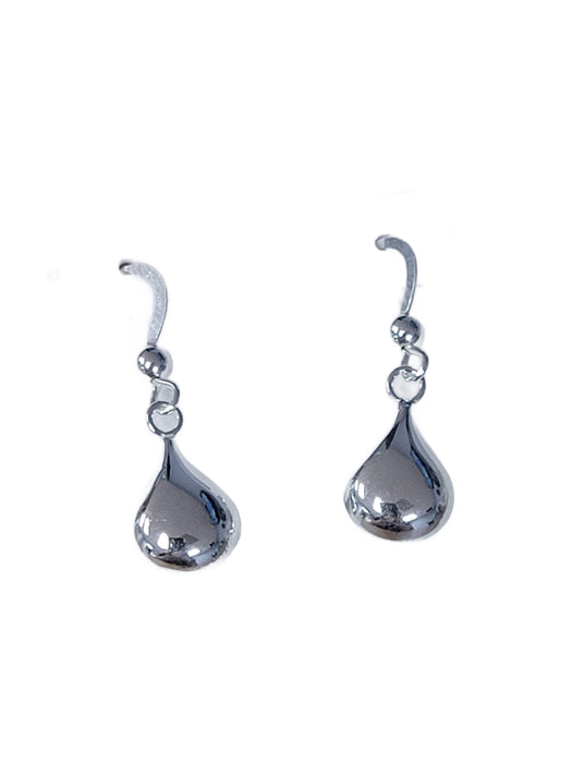 Kiss Droplet Dangles | Sterling Silver Earrings | Light Years Jewelry