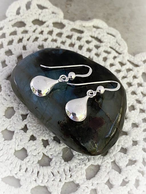 Kiss Droplet Dangles | Sterling Silver Earrings | Light Years Jewelry