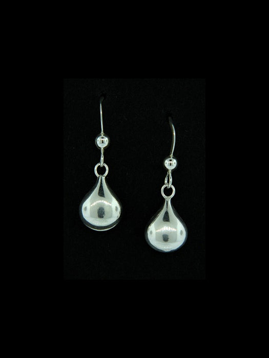 Kiss Droplet Dangles | Sterling Silver Earrings | Light Years Jewelry
