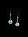 Kiss Droplet Dangles | Sterling Silver Earrings | Light Years Jewelry