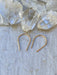 Minimalist U-Shaped Earrings | Sterling Silver Gold Filled Hoops | Light Years