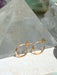 Classic Post Hoops | Sterling Silver Gold Filled Studs Earrings | Light Years