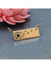Wishing Dandelion Flower Bar Necklace | Gold Vermeil Chain | Light Years