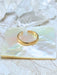 Thick Gold Band Toe Ring | 14kt Gold Filled Handmade USA | Light Years