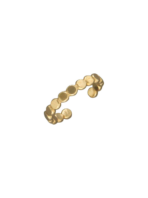 Flat Dot Ear Cuff | Handmade 14kt Gold Filled Earrings | Light Years