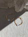 White Opal Beaded Hoops | Sterling Silver Gold Filled Earrings | Light Years