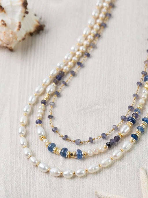 Seaside Layered Necklace Anne Vaughan | Sterling Silver | Light Years