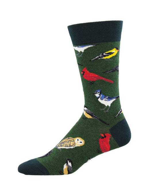 Bird is the Word Men's Large Socks | Gifts & Accessories | Light Years